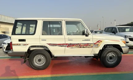 LC-76 (MACHITO) 2023 DUBAI GASOLINE 4.0 V6 1GR-FE AUTOMATIC 4X4 40TH ANNIVERSARY